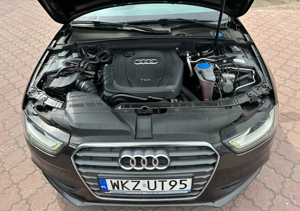 Audi A4 cena 42900 przebieg: 230000, rok produkcji 2012 z Radom małe 154